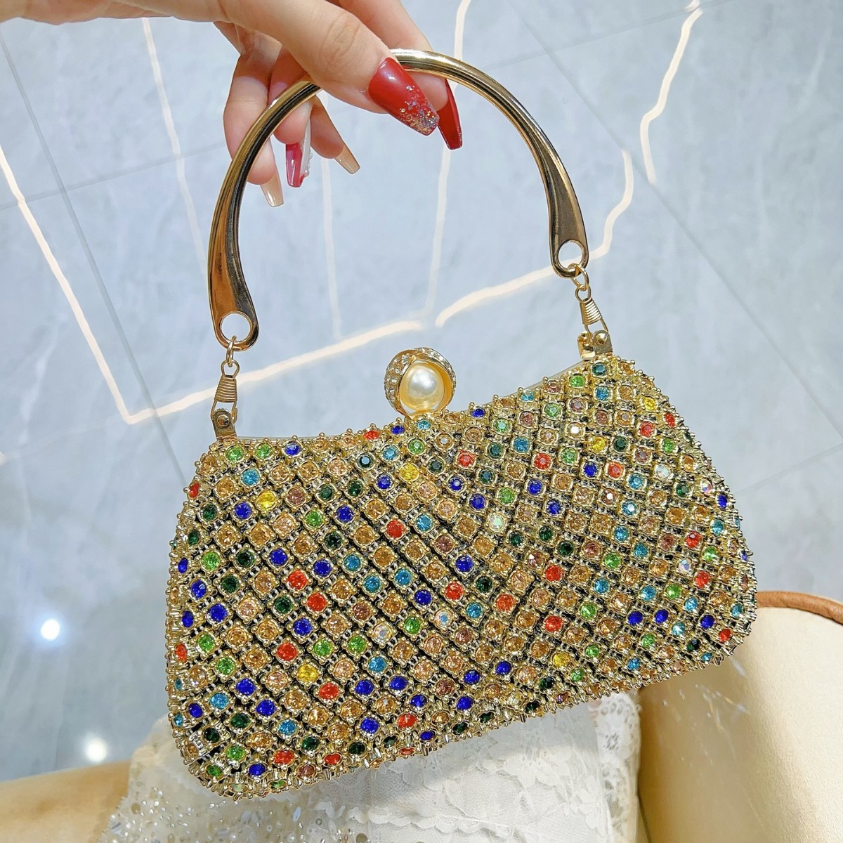 New Cross-border Dinner Diamon - огляд і ціна Women'S Elle Bags