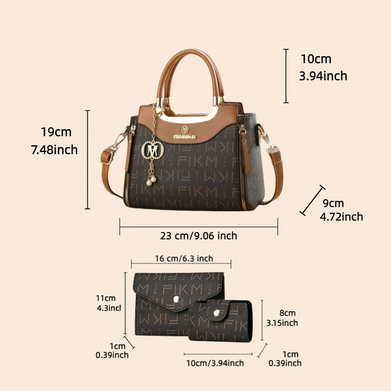 3-piece set of light luxury hi - огляд і ціна Women'S Bags Handbags