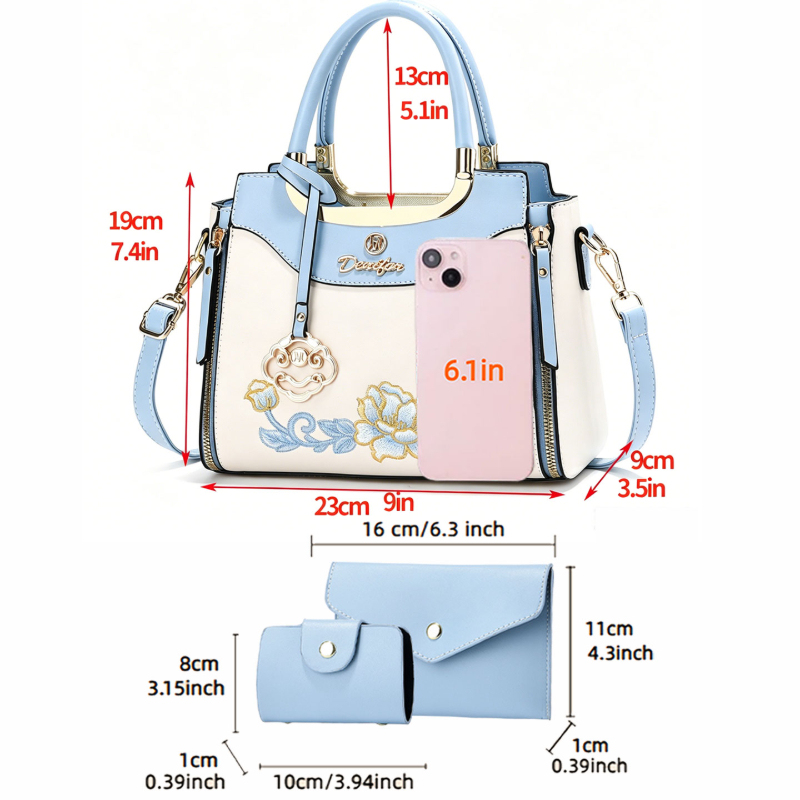 3-piece set of high-quality em - огляд і ціна Women'S Bags Handbags