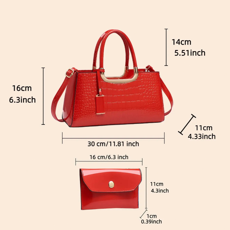 Women's Handbag Set, Light Lux - огляд і ціна Women'S Bags Handbags