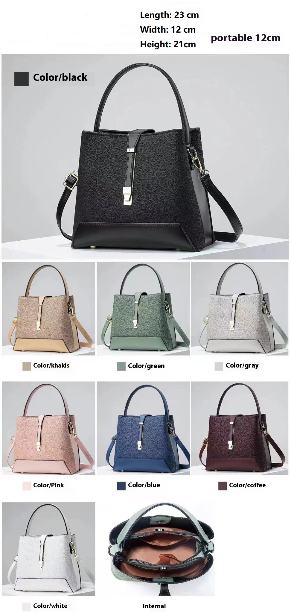 New Luxury Tote Bag Leather Cl - огляд і ціна Women Bags On Sale