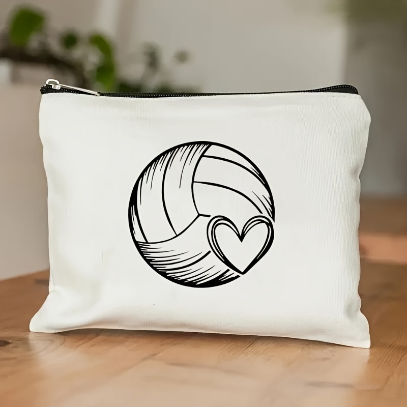 A Volleyball themed makeup bag - огляд і ціна Women Bags In Amazon