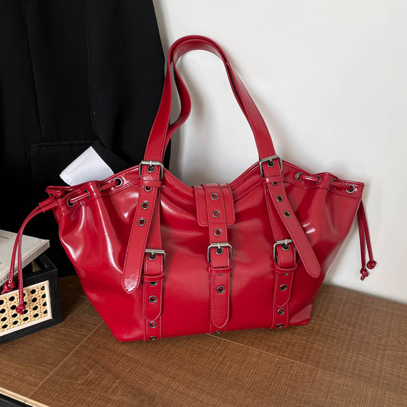Y2K Gothic Rivet Adjustable St - огляд і ціна Women Bags On Sale