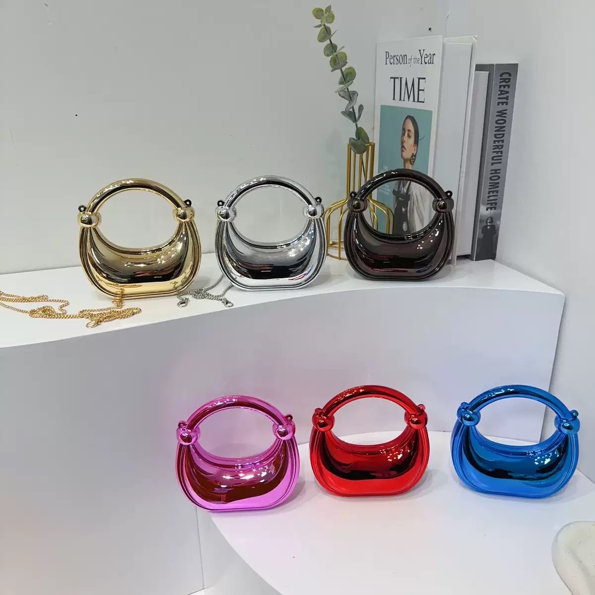 Mini Golden Evening Bag Purses - огляд і ціна Women Bags On Sale