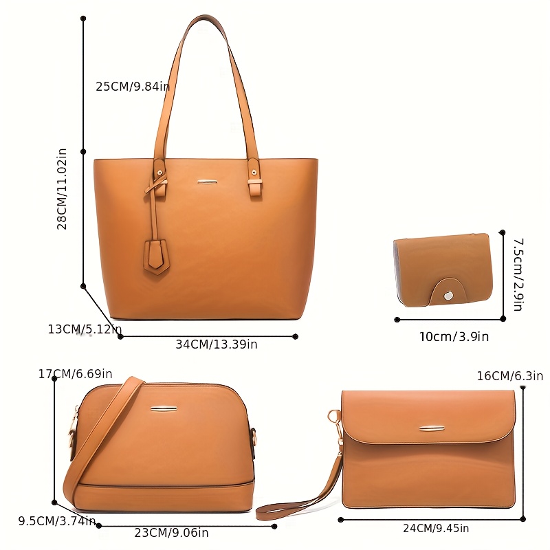 4pcs Fashion Women's Bag Sets  - огляд і ціна Women'S Bags Handbags