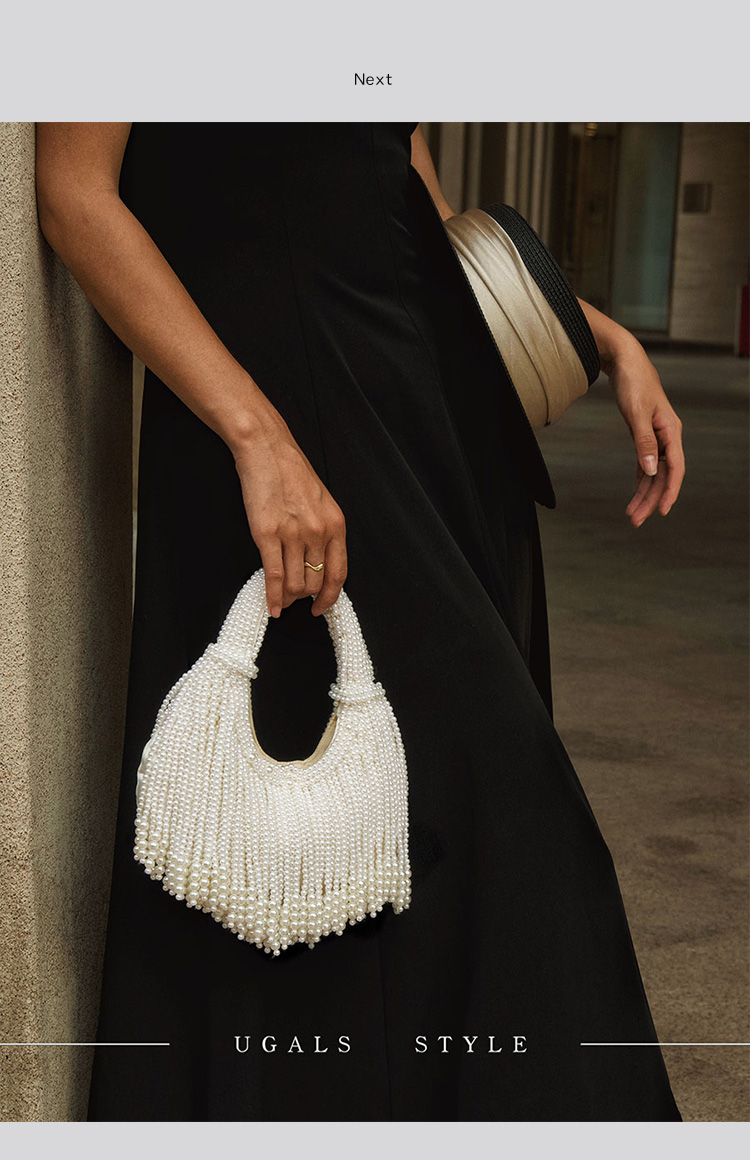 Design Handle Pearl Evening Cl - огляд і ціна Women Bags On Sale